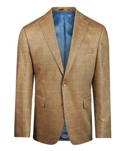 Seidenblazer | Braun