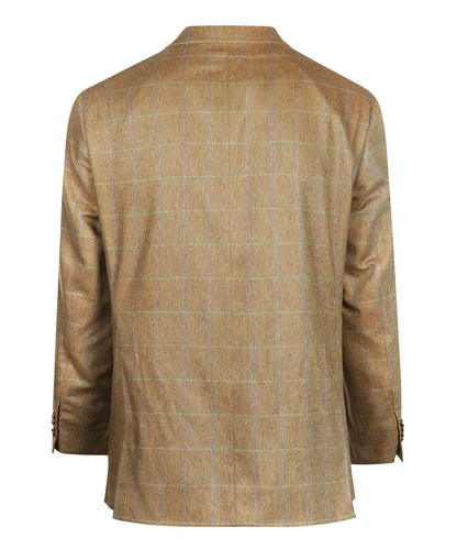 Seidenblazer | Braun