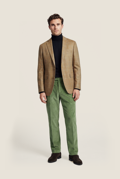 Seidenblazer | Braun