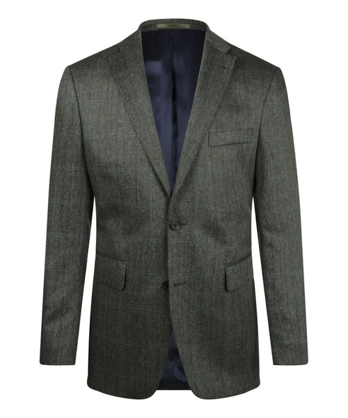 Seidenblazer | Grün