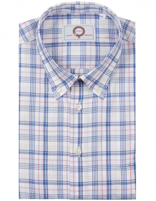 Klassisches Button-Down-Hemd | Marineblau