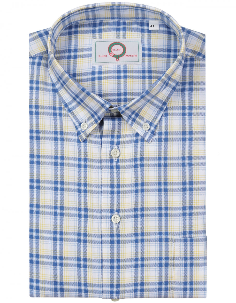 Klassisches Button-Down-Hemd | Blau