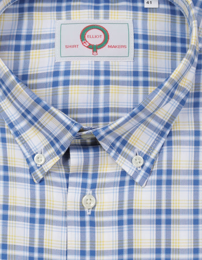 Klassisches Button-Down-Hemd | Blau