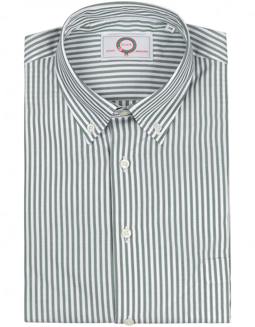 Elliot Hemd, langärmlig, mit Knopfleiste | Grün