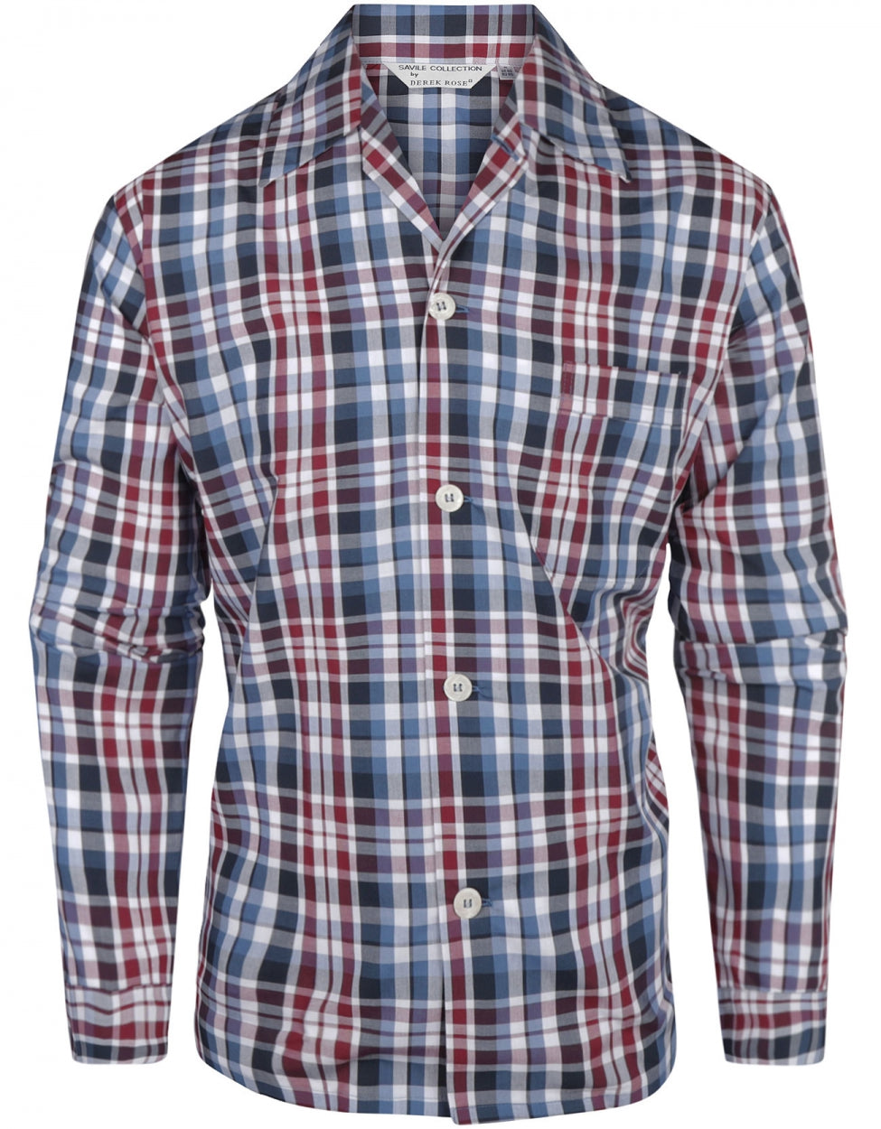 Savile Row Pyjama-Set | Blau