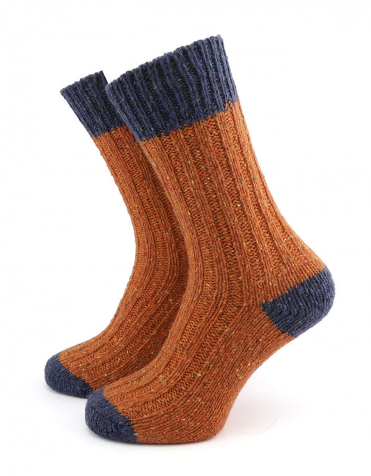 Flecken Herrensocken | Orange