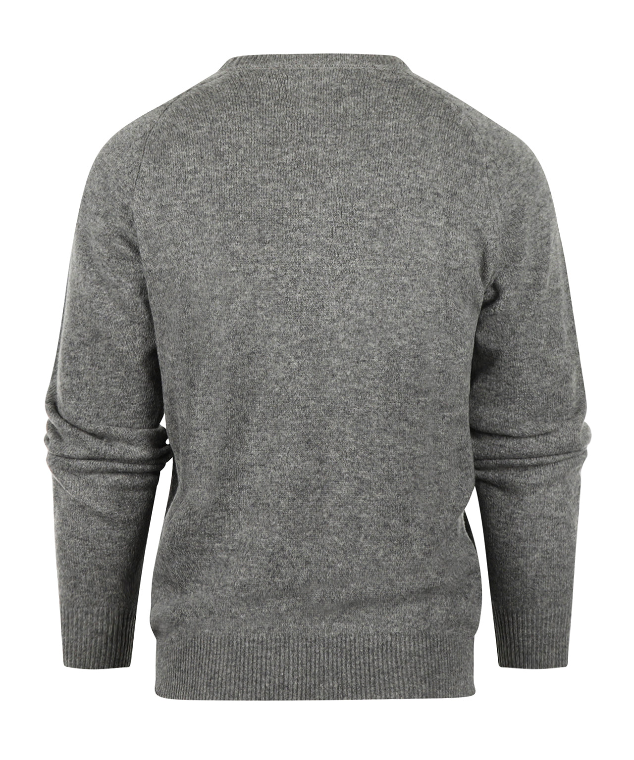 Classic Lambswool v-neck sweater | Grey