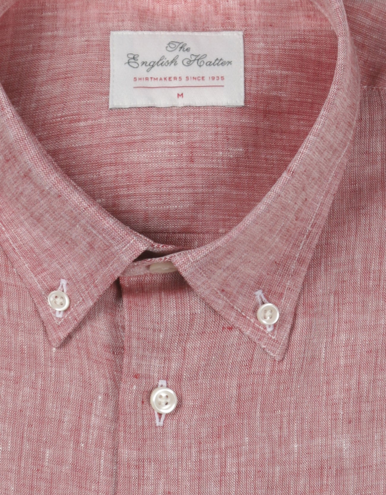 Shirt Linnen | Rood