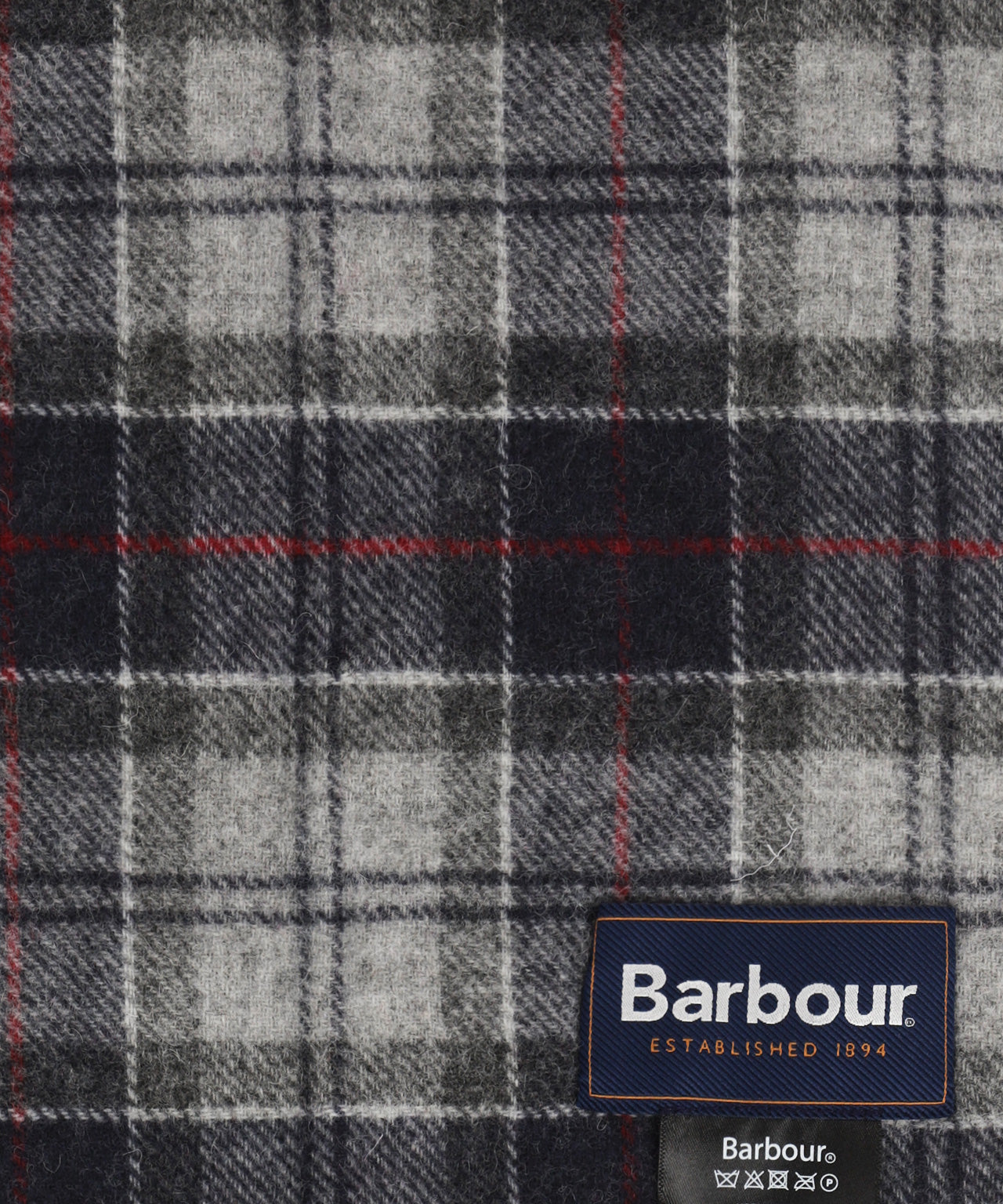 Barbour Lambswool Scarf | Blue
