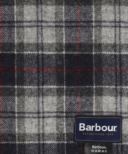 Barbour Lambswool Scarf | Blue