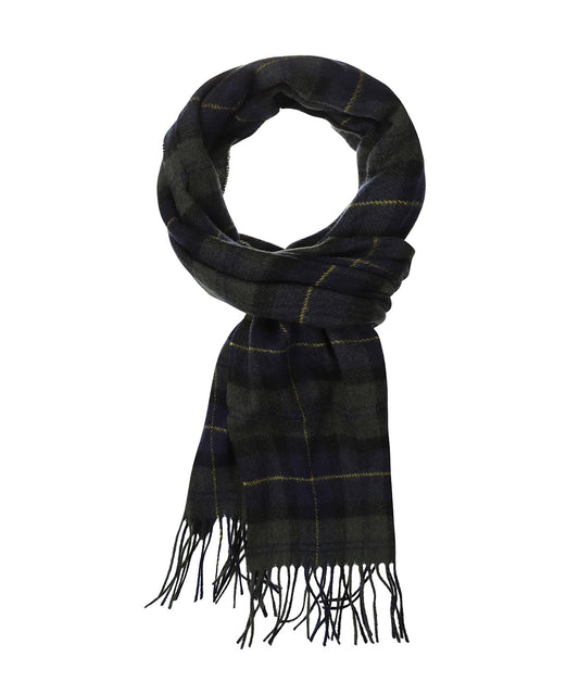 Sjaal Lamswol | Olive Night
