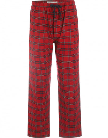 Luxuriöser Flanell-Pyjama | Rot