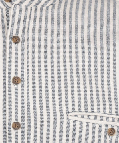 Großvaterhemd | Blau