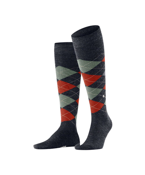 Edinburgh heren kniekousen | Blauw