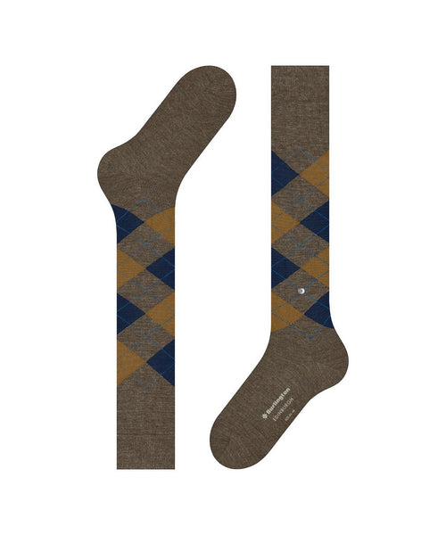 Edinburgh heren kniekousen | Groen