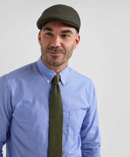 Wollen Soft Cap | Donkerbruin