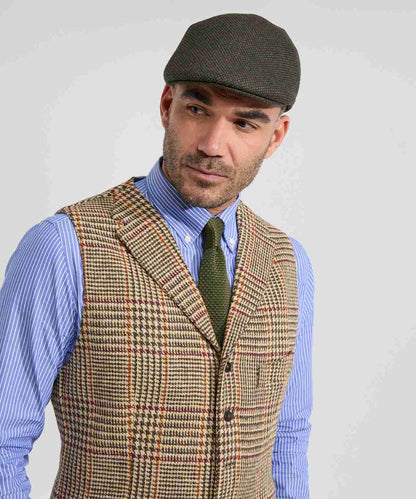 Wollen Soft Cap | Donkerbruin