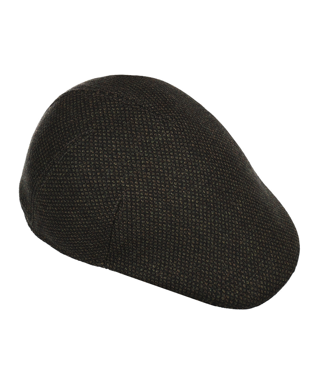 Wollen Soft Cap | Donkerbruin