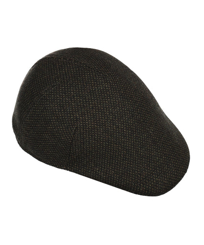 Wollen Soft Cap | Donkerbruin