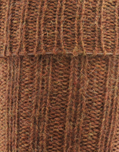 Men's Tweed Knee Socks | Brown