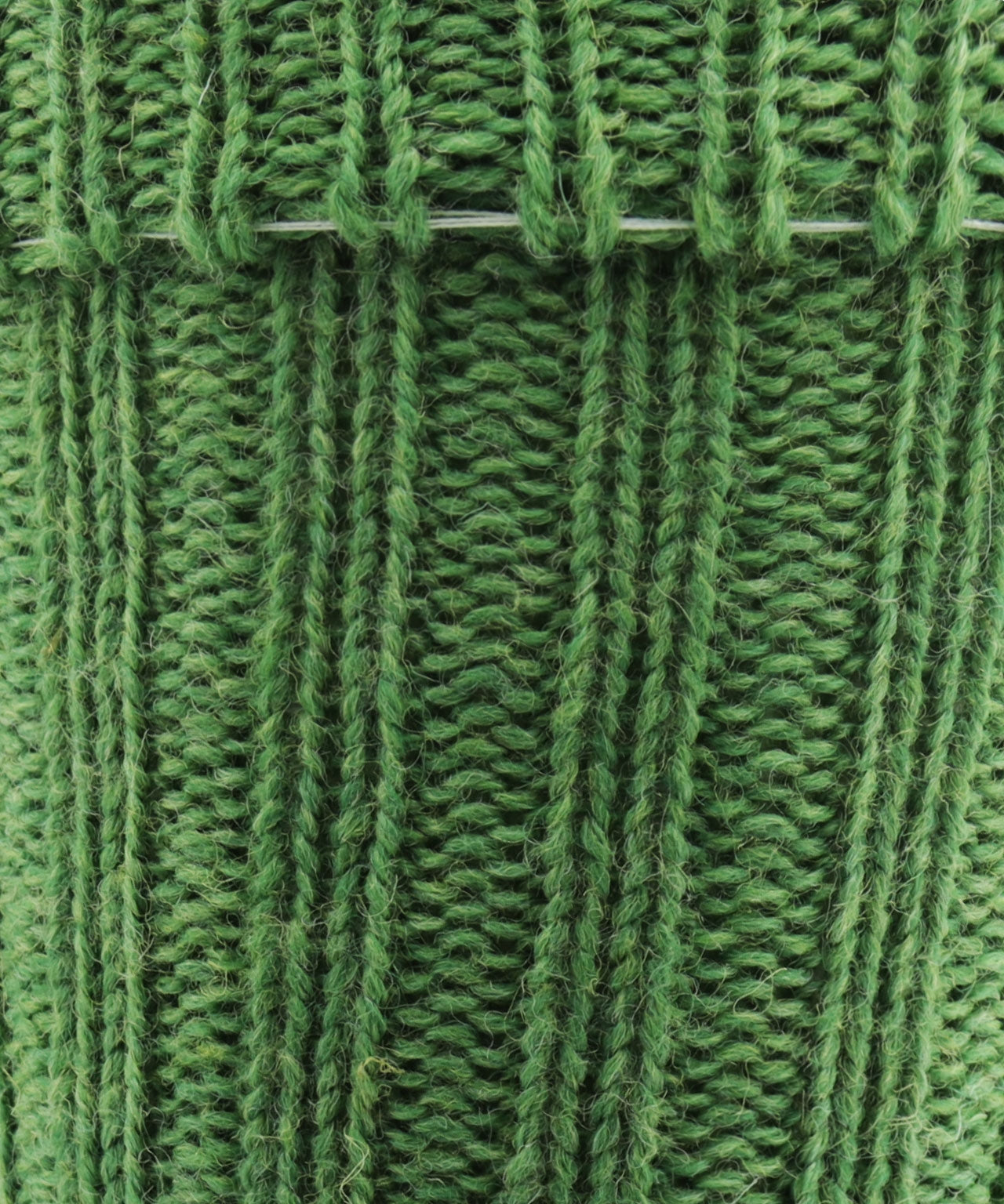 Men's Tweed Knee Socks | Green