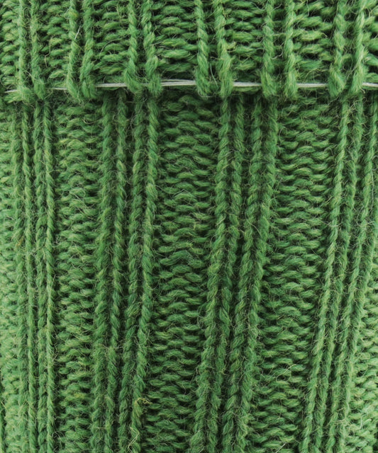 Tweed  Kniekous | Moss Green