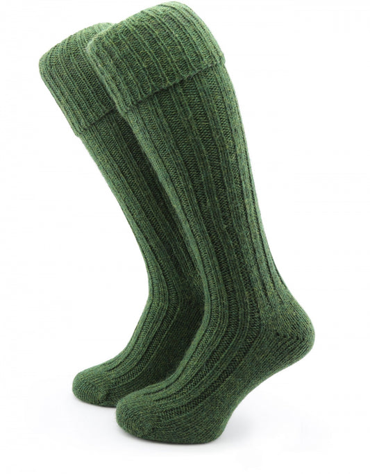 Tweed  Kniekous | Forest green