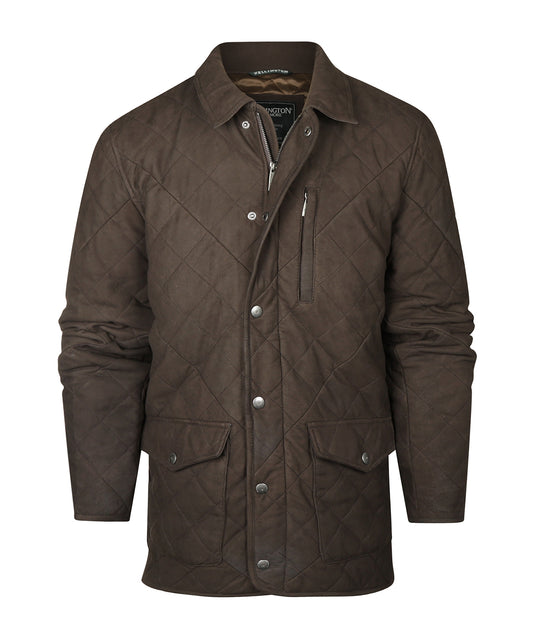 Jacket Leather | Brown