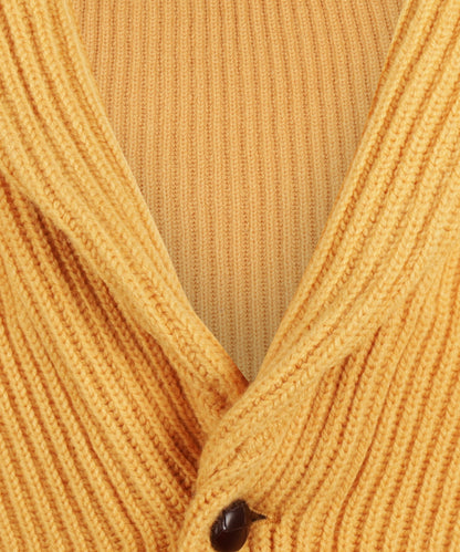 Vest Sjaalkraag | Harvest Gold