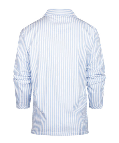 Pyjama | White/Light Blue stripe