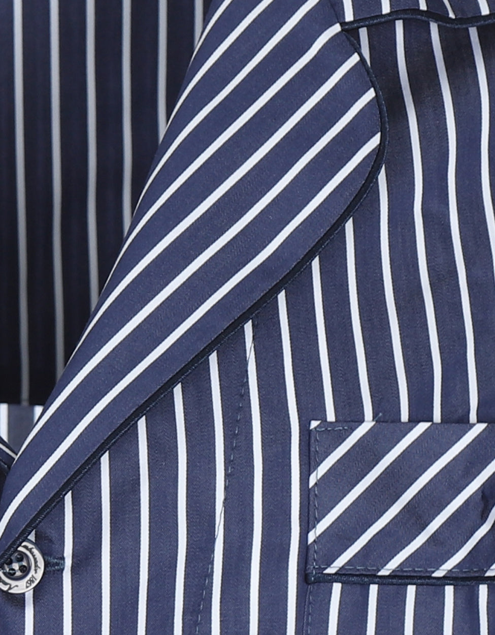 Pyjama | Navy/White stripe