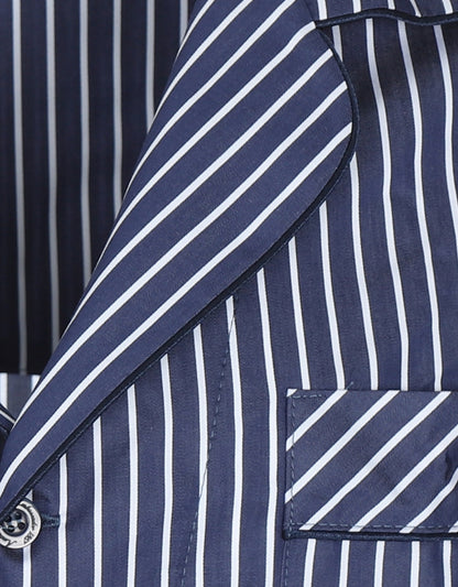 Pyjama | Navy/White stripe