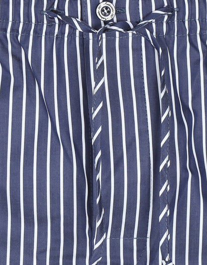 Pyjama | Navy/White stripe