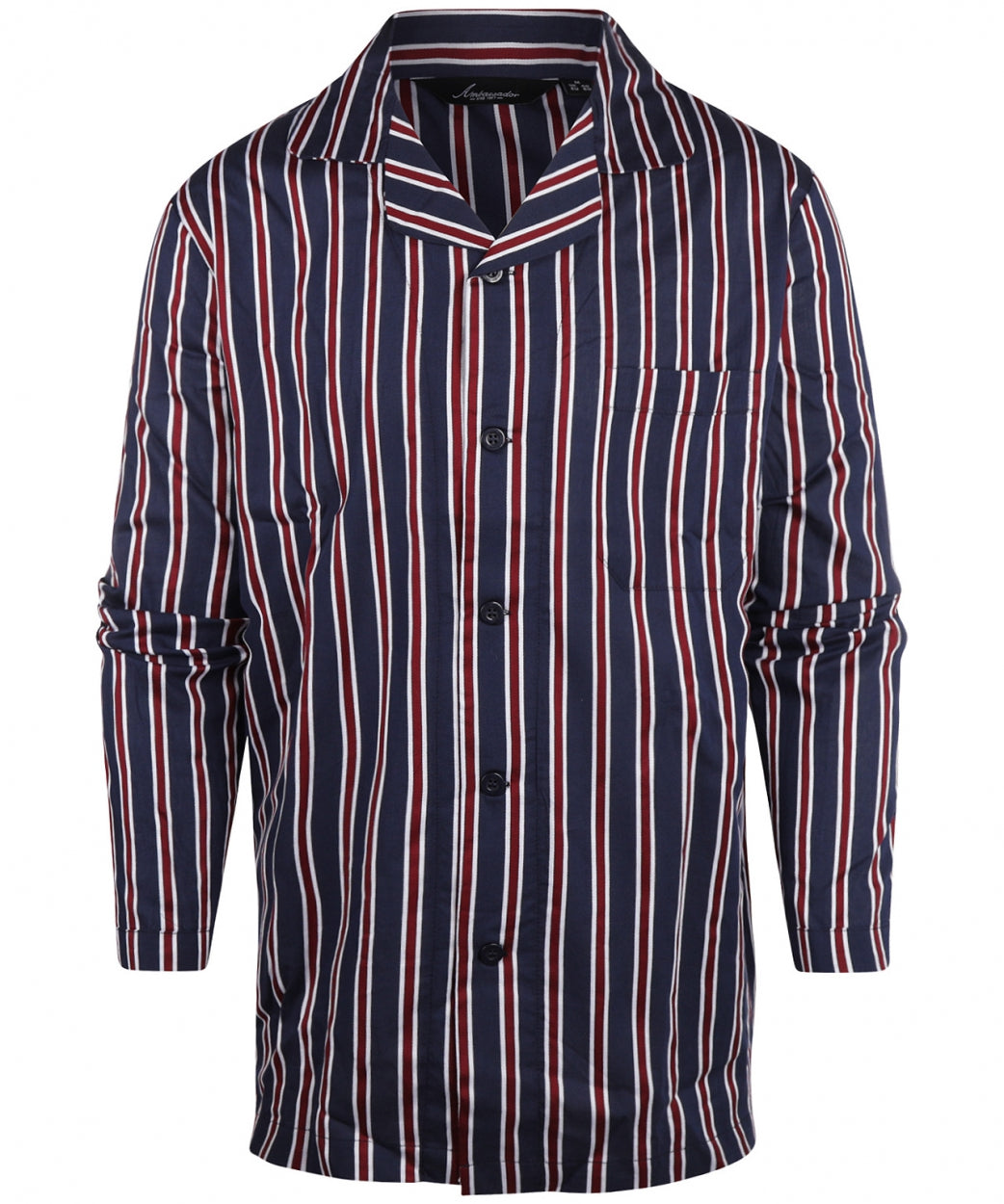 Luxuriöser Baumwollpyjama | Blau