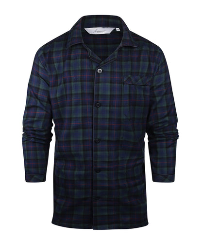 Luxuriöser Baumwollpyjama | Blau
