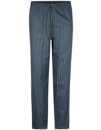 Pyjama | Green/Blue stripe