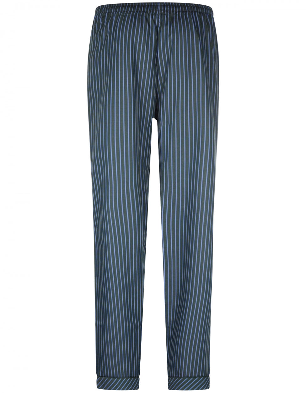 Pyjama | Green/Blue stripe