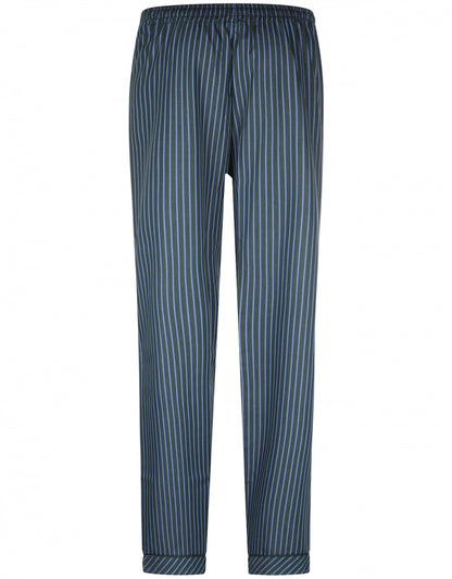 Pyjama | Green/Blue stripe