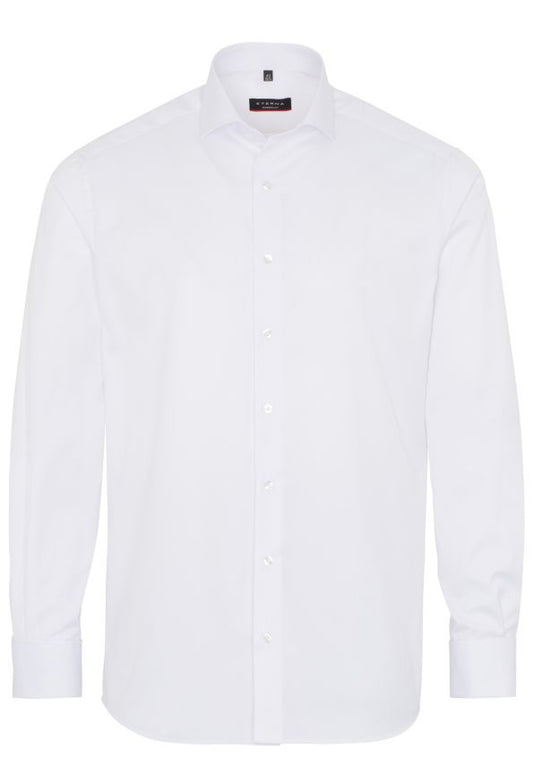 Eterna Shirt Double Cuff Modern Fit | White