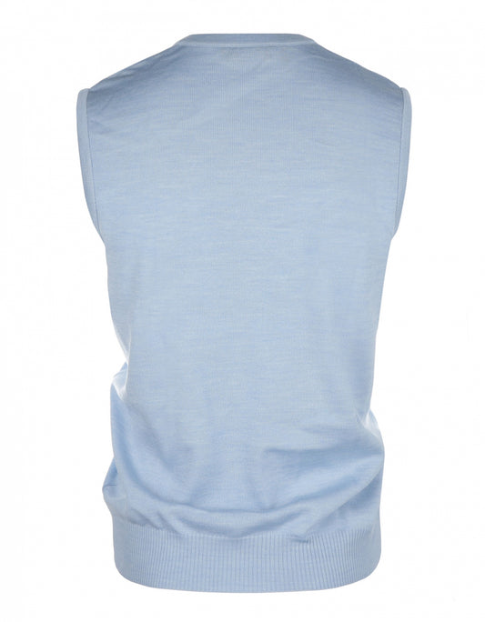 Maerz Slipover Merino Wool | Blue