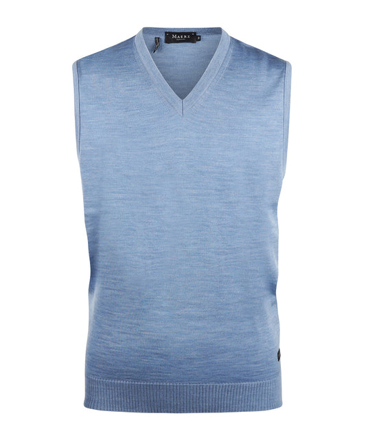 Maerz Slipover Merino Wool | Blue