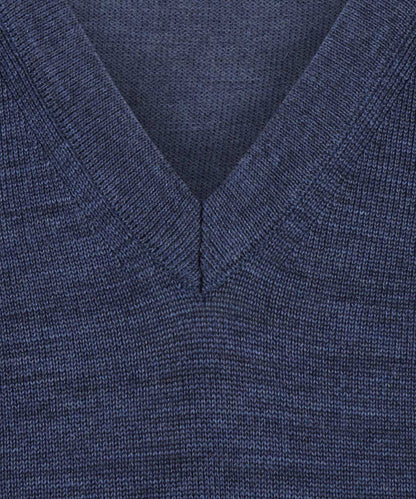 Maerz Slipover Merino Wool | Blue