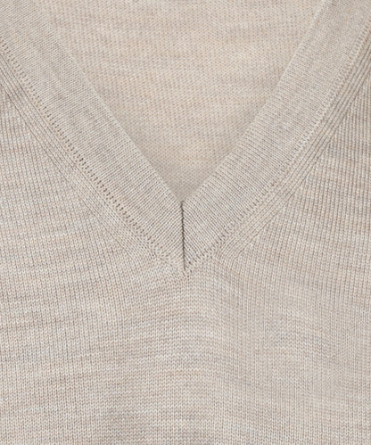 Maerz Slipover Merino Wool | Brown