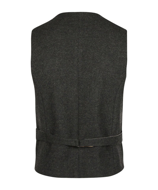 Irish Tweed Gilet | Green