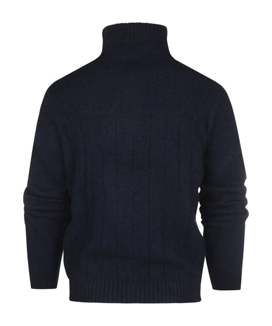 Noble Wilde Zip Vest Lancaster | Navy Blue