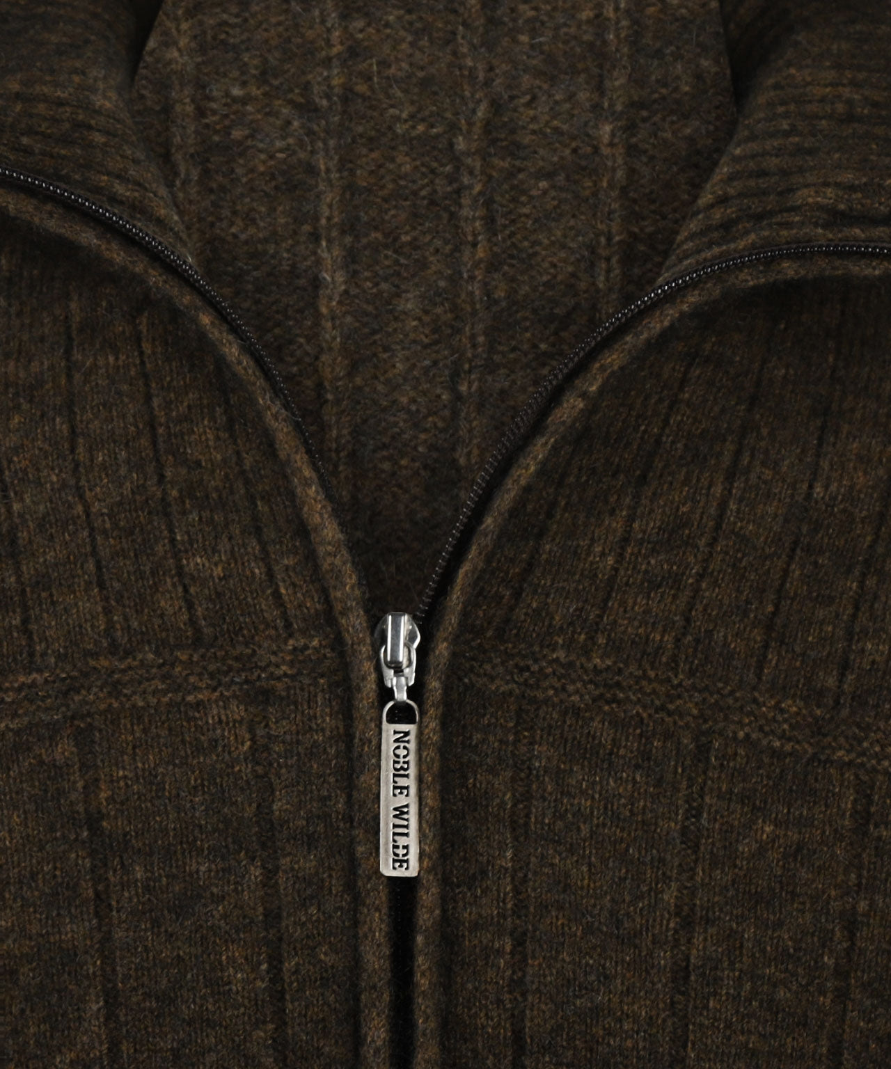Noble Wilde Zip Vest Lancaster | Brown