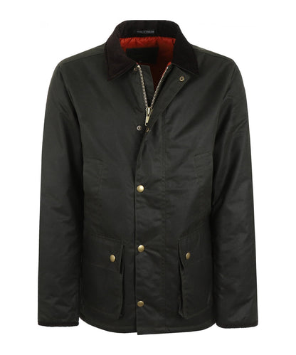 Traditionelle Wachsjacke | Oliv