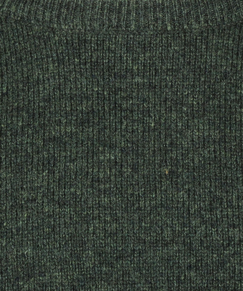 Pullover Lamswol ronde hals | Groen