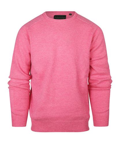 Lamswol Ronde Hals Pullover | Bubblegum