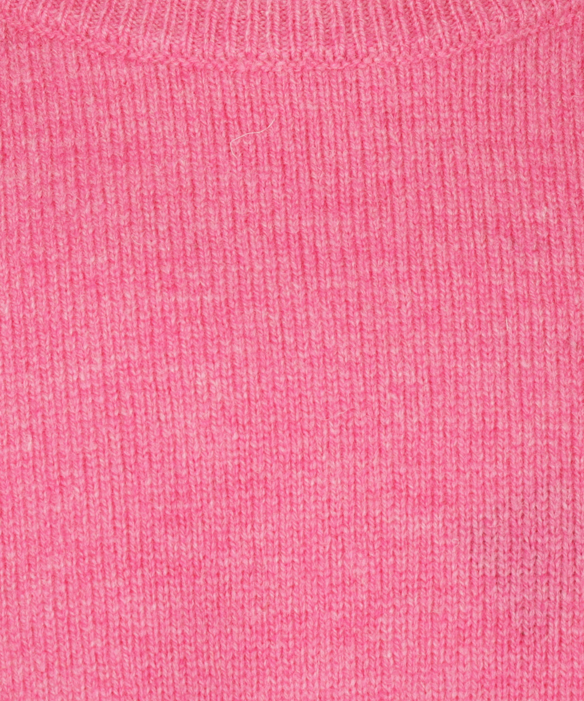 Lamswol Ronde Hals Pullover | Bubblegum